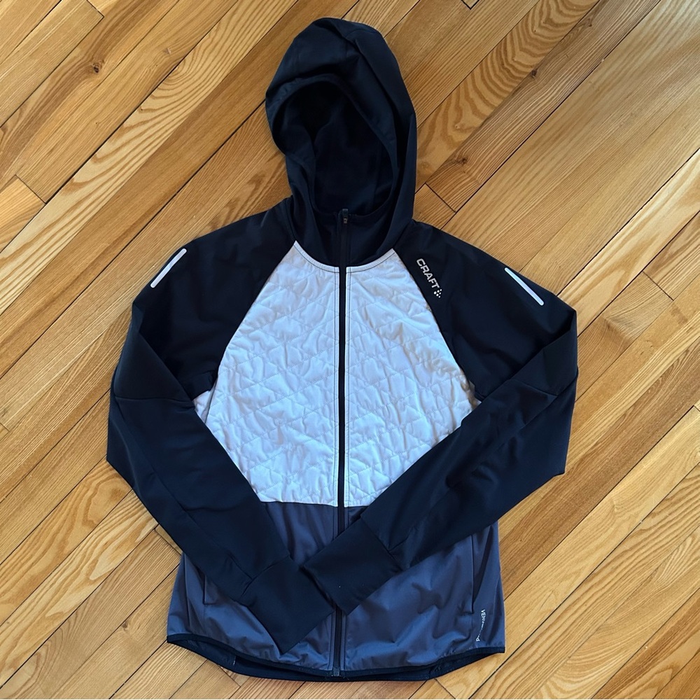 Craft Women’s XC Ski/Run Adv Hybrid Midlayer Full Zip Jacket